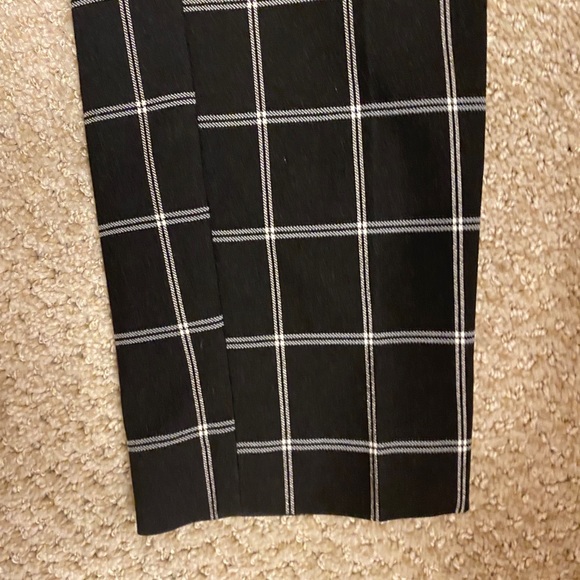 Black checkered trousers - Picture 4 of 4